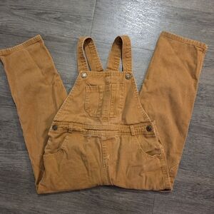 Tan Kids Overalls